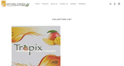 Desktop Screenshot of naturalfoodsusa.com